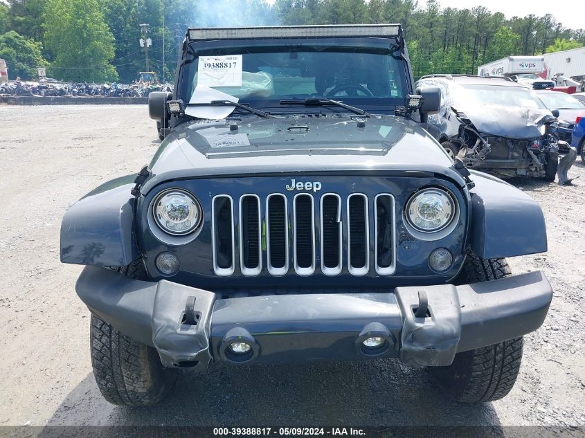 2017 Jeep Wrangler Unlimited Sahara 4X4 VIN: 1C4BJWEGXHL560259 Lot: 39388817