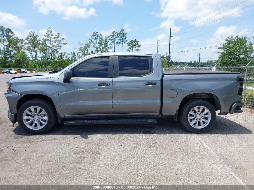 2021 Chevrolet Silverado 1500 2Wd Short Bed Custom VIN: 3GCPWBEK8MG398756 Lot: 39388818