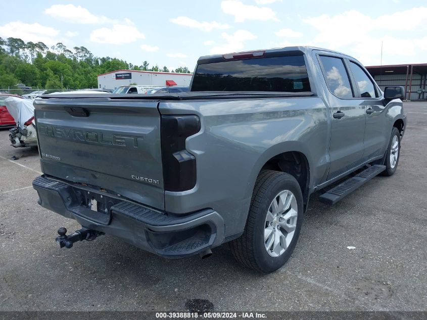 2021 Chevrolet Silverado 1500 2Wd Short Bed Custom VIN: 3GCPWBEK8MG398756 Lot: 39388818