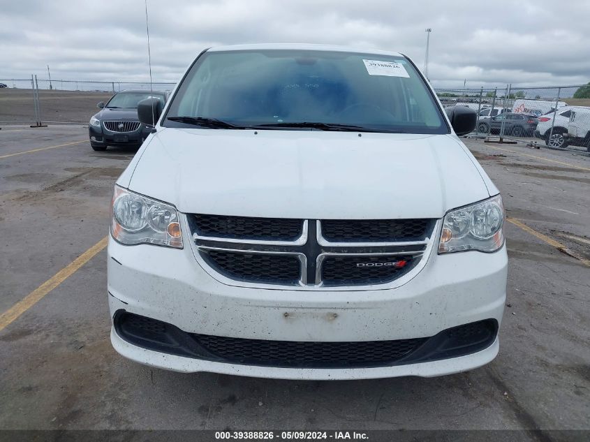 2019 Dodge Grand Caravan Se VIN: 2C4RDGBG9KR637931 Lot: 39388826
