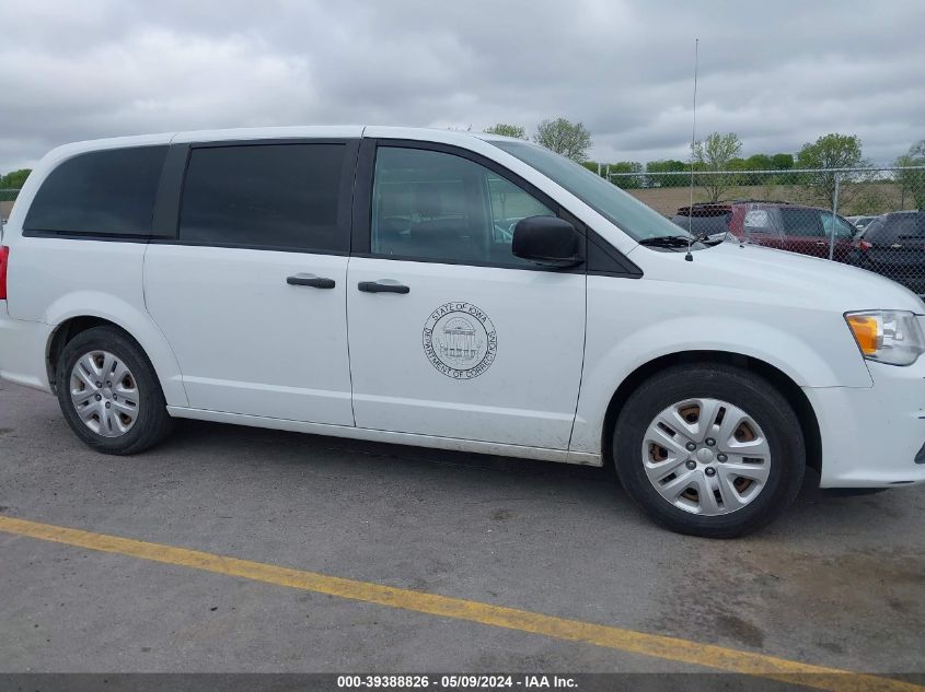 2019 Dodge Grand Caravan Se VIN: 2C4RDGBG9KR637931 Lot: 39388826