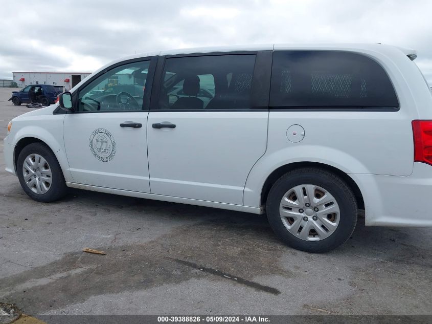 2019 Dodge Grand Caravan Se VIN: 2C4RDGBG9KR637931 Lot: 39388826