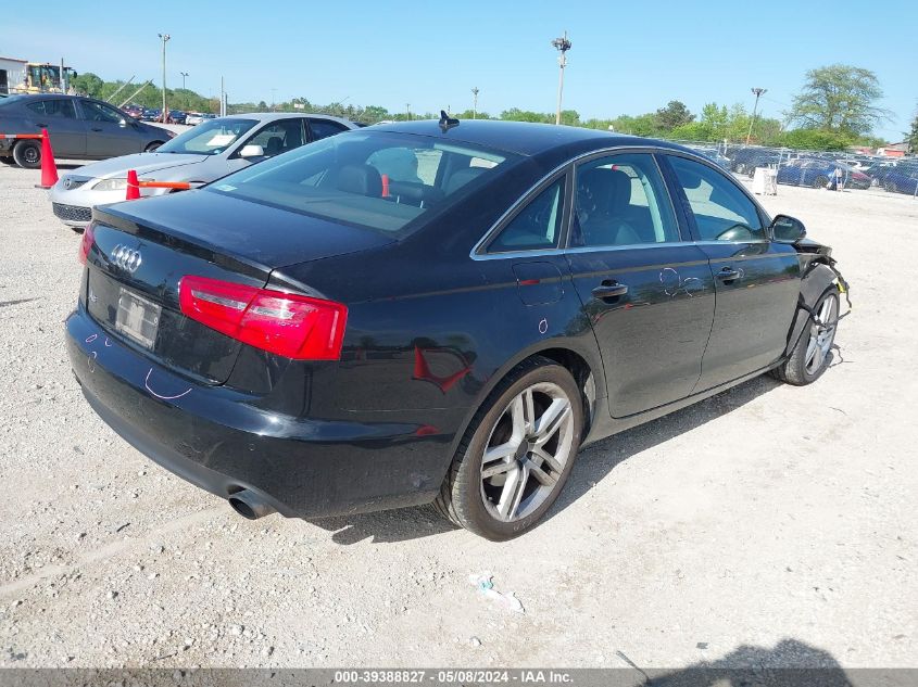 2014 Audi A6 2.0T Premium VIN: WAUGFAFC0EN038761 Lot: 39388827