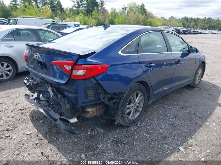 2016 Hyundai Sonata Se VIN: 5NPE24AF9GH348516 Lot: 39388830