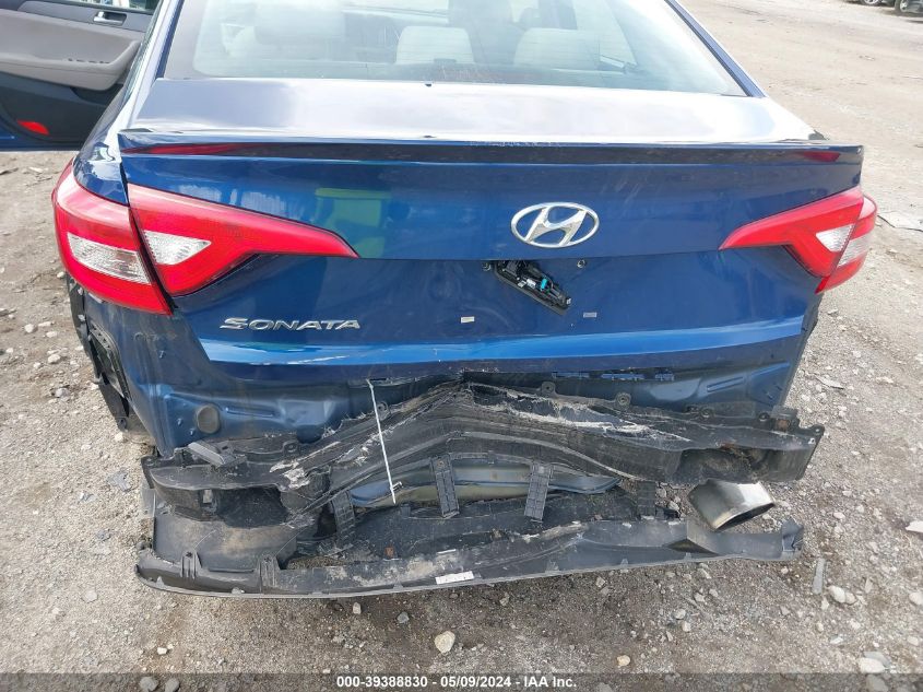 2016 Hyundai Sonata Se VIN: 5NPE24AF9GH348516 Lot: 39388830