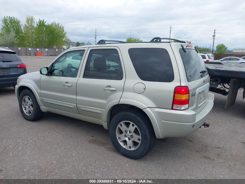 2004 Ford Escape Limited VIN: 1FMCU94114KB25491 Lot: 39388831