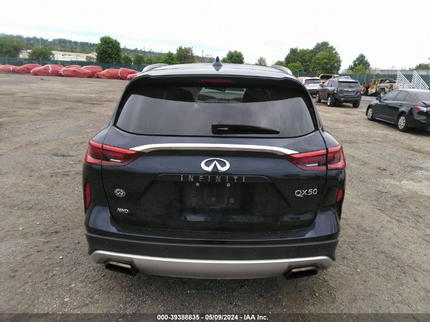 2020 Infiniti Qx50 Luxe Awd VIN: 3PCAJ5M32LF119743 Lot: 39388835