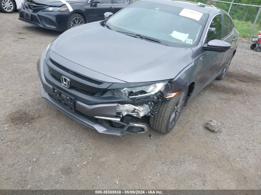 2019 Honda Civic Ex VIN: 19XFC1F39KE215394 Lot: 39388838