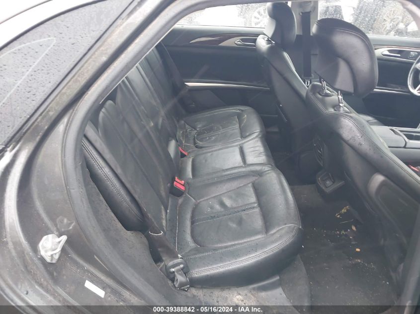 2016 Lincoln Mkz VIN: 3LN6L2GKXGR615939 Lot: 39388842