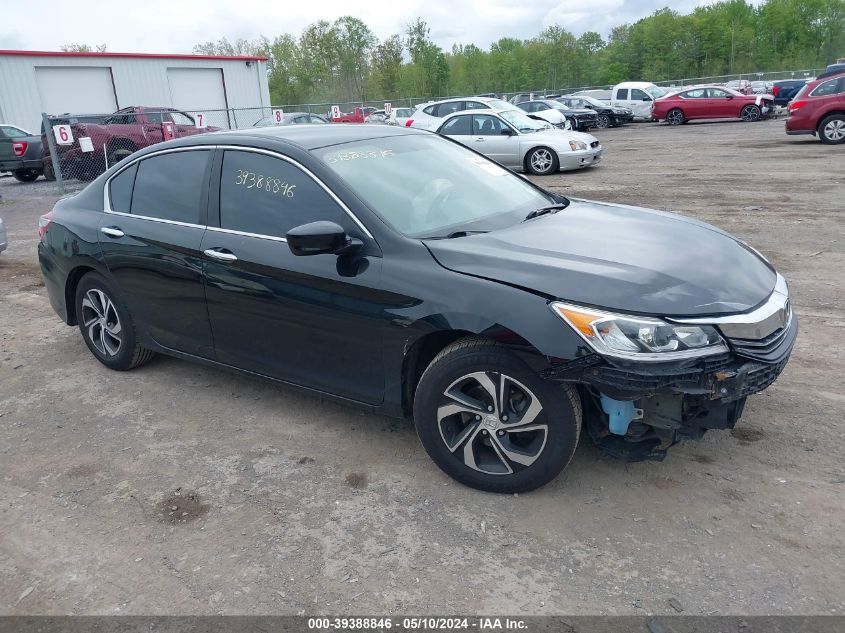 2017 Honda Accord Lx VIN: 1HGCR2F30HA018635 Lot: 39388846