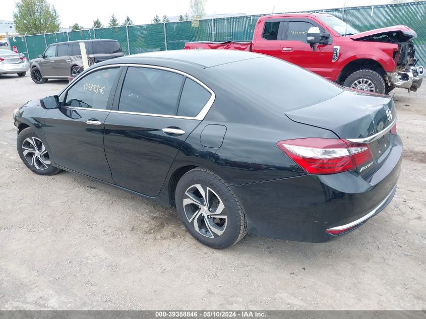 2017 Honda Accord Lx VIN: 1HGCR2F30HA018635 Lot: 39388846