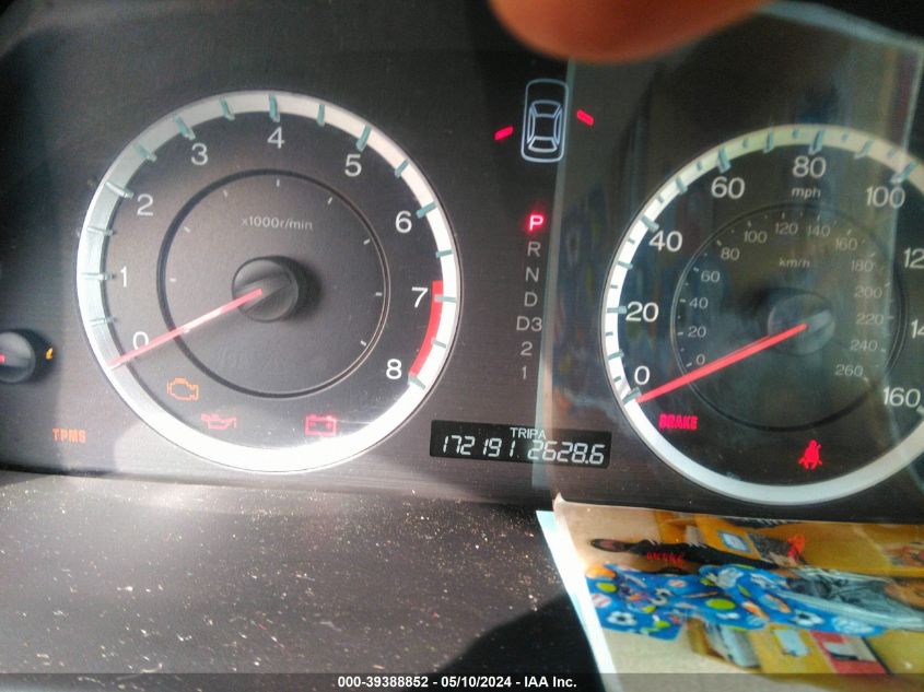 2010 Honda Accord 2.4 Lx VIN: 1HGCP2F38AA126321 Lot: 39388852