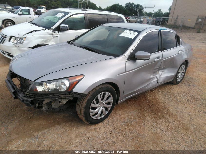 2010 Honda Accord 2.4 Lx VIN: 1HGCP2F38AA126321 Lot: 39388852