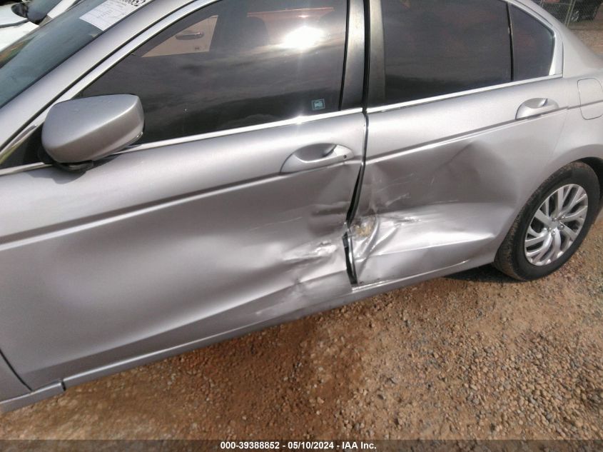 2010 Honda Accord 2.4 Lx VIN: 1HGCP2F38AA126321 Lot: 39388852