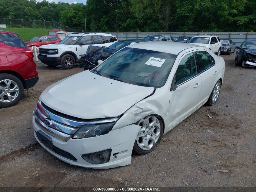 2010 Ford Fusion Se VIN: 3FAHP0HA1AR404248 Lot: 39388863