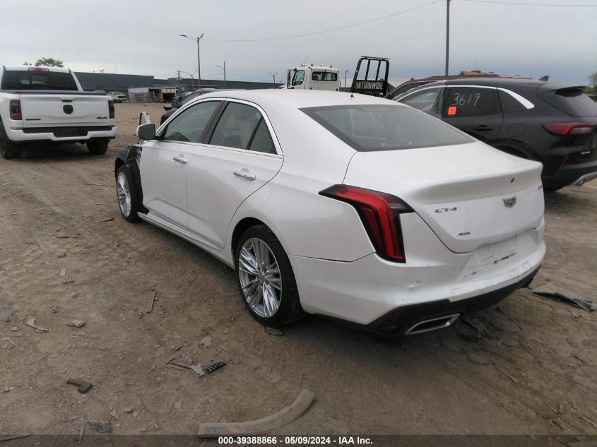 2021 Cadillac Ct4 Premium Luxury VIN: 1G6DF5RK6M0148230 Lot: 39388866