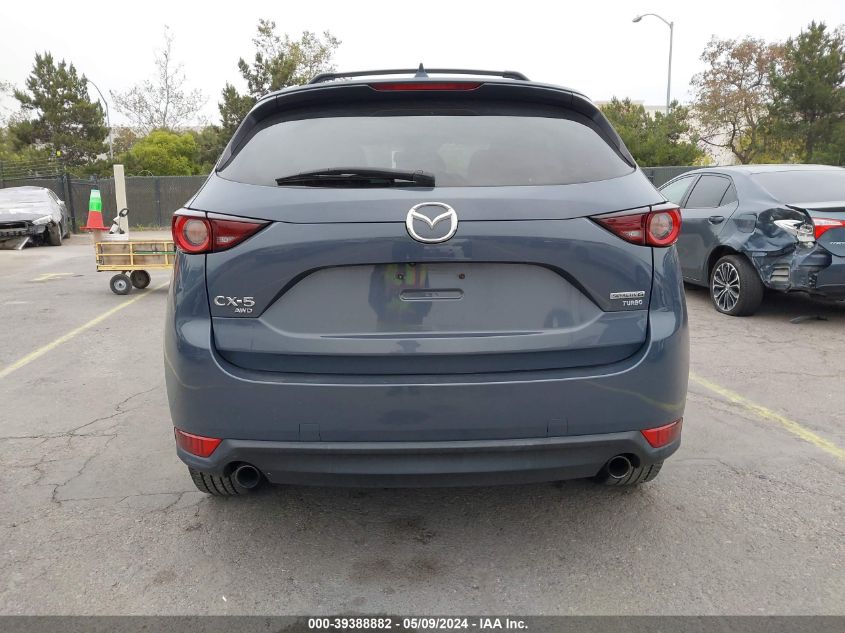 2021 Mazda Cx-5 Carbon Edition Turbo VIN: JM3KFBCYXM0367831 Lot: 39388882