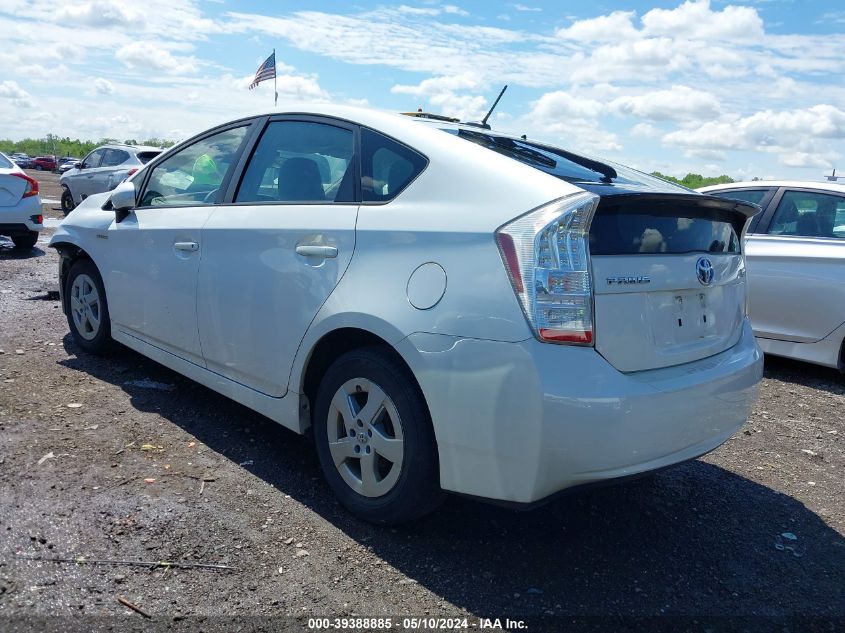 2010 Toyota Prius Iii VIN: JTDKN3DUXA0016989 Lot: 39388885