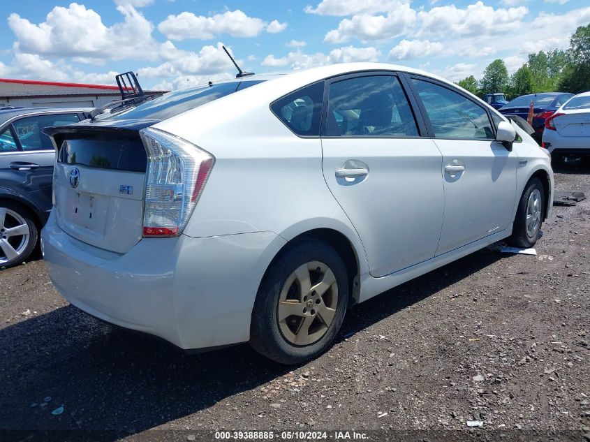 2010 Toyota Prius Iii VIN: JTDKN3DUXA0016989 Lot: 39388885