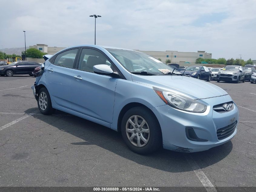 2013 Hyundai Accent Gls VIN: KMHCT4AE5DU536538 Lot: 39388889