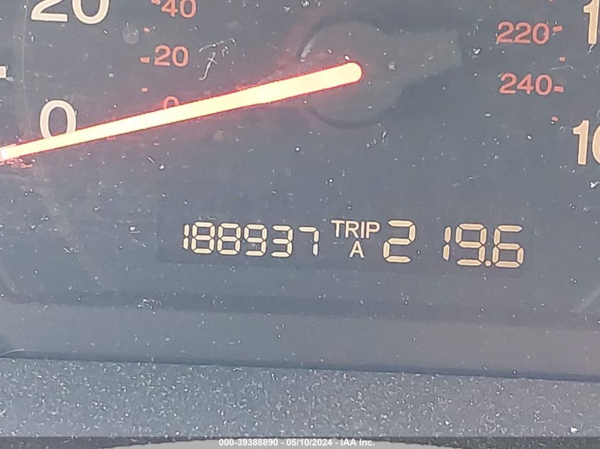 2004 Honda Accord 2.4 Lx VIN: 1HGCM722X4A005149 Lot: 39388890