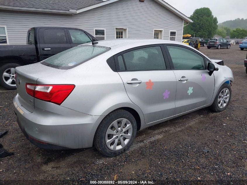 2016 Kia Rio Lx VIN: KNADM4A31G6633536 Lot: 39388892