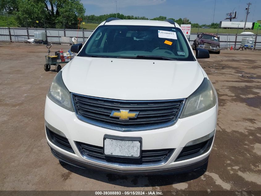 2015 Chevrolet Traverse Ls VIN: 1GNKRFED8FJ131555 Lot: 39388893