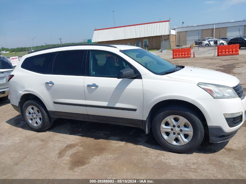 2015 Chevrolet Traverse Ls VIN: 1GNKRFED8FJ131555 Lot: 39388893