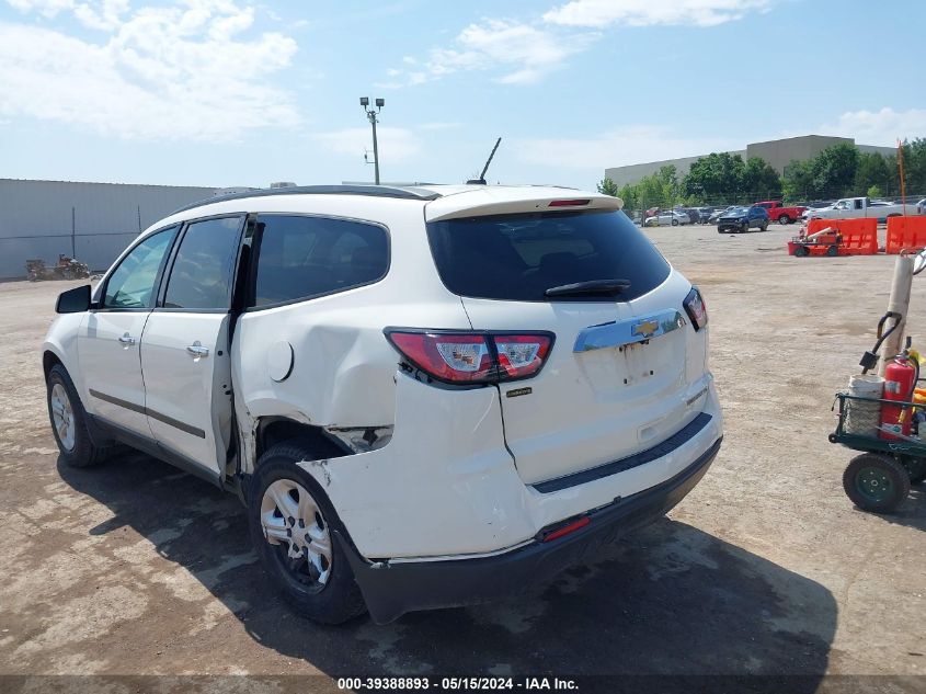 2015 Chevrolet Traverse Ls VIN: 1GNKRFED8FJ131555 Lot: 39388893