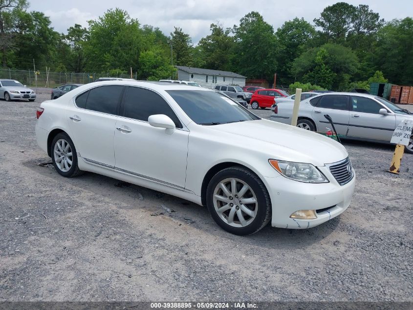 2007 Lexus Ls 460 VIN: JTHBL46F675012152 Lot: 39388895