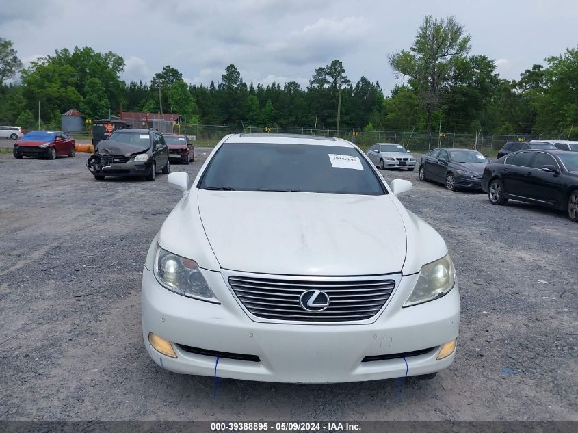 2007 Lexus Ls 460 VIN: JTHBL46F675012152 Lot: 39388895