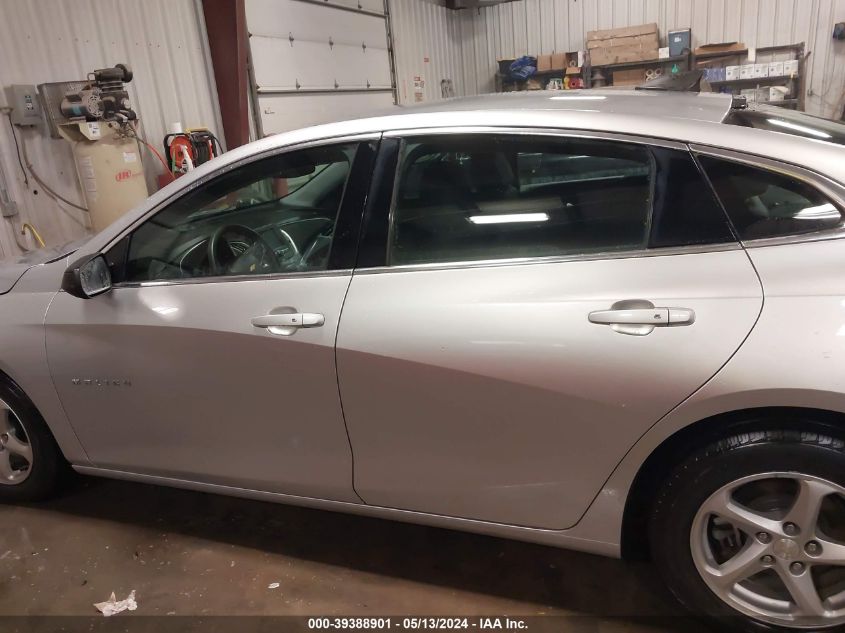 2017 Chevrolet Malibu Ls VIN: 1G1ZB5ST3HF185782 Lot: 39388901