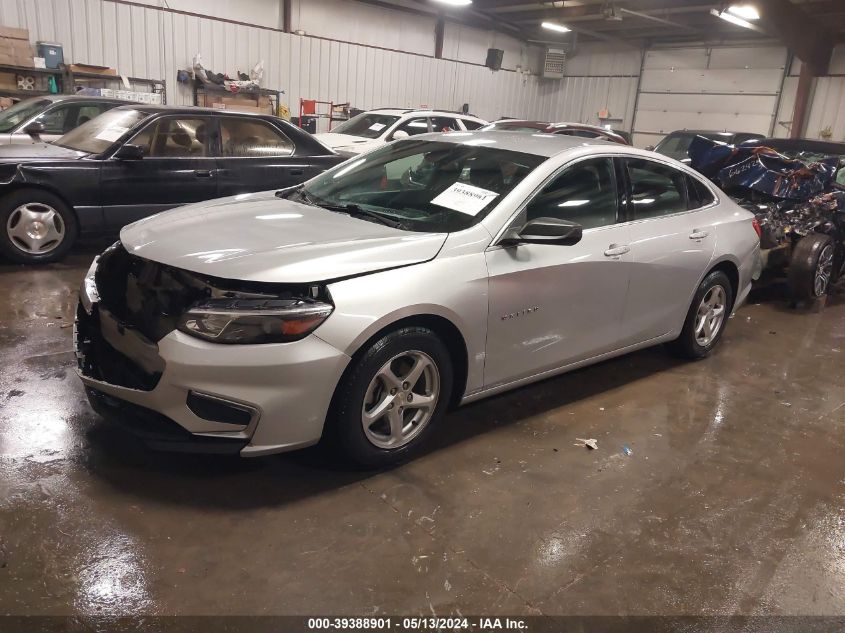 2017 Chevrolet Malibu Ls VIN: 1G1ZB5ST3HF185782 Lot: 39388901