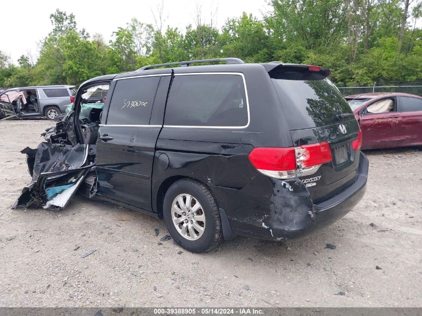 2010 Honda Odyssey Ex-L VIN: 5FNRL3H72AB073276 Lot: 39388905