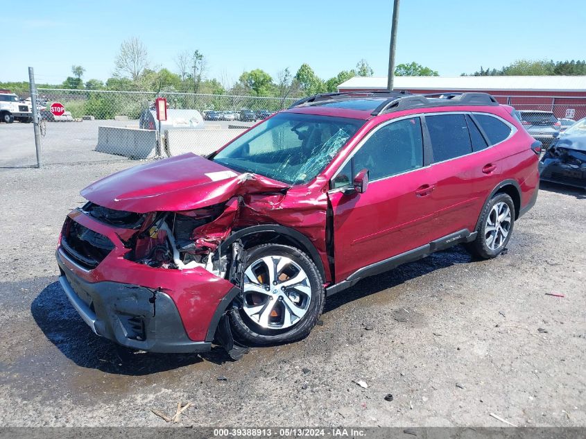 2021 Subaru Outback Limited VIN: 4S4BTANC7M3198309 Lot: 39388913