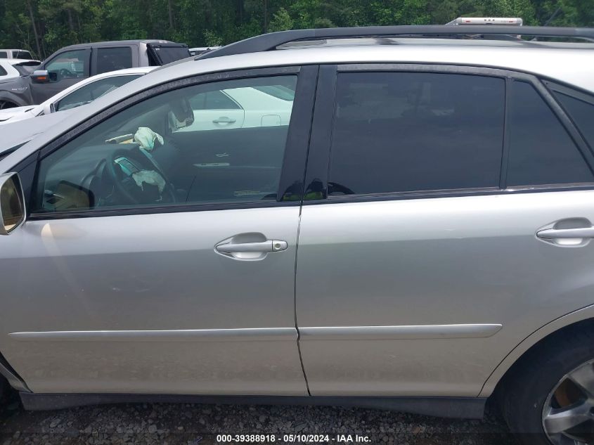 2004 Lexus Rx 330 VIN: JTJHA31U040014972 Lot: 39388918