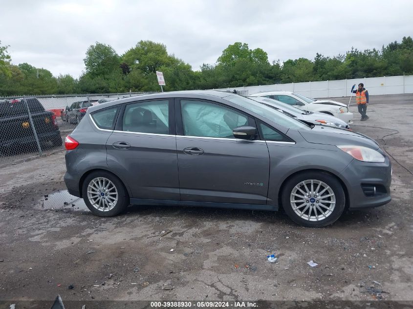 2013 Ford C-Max Hybrid Sel VIN: 1FADP5BU6DL509675 Lot: 39388930