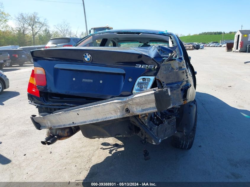 2003 BMW 325I VIN: WBAET37483NJ39725 Lot: 39388931