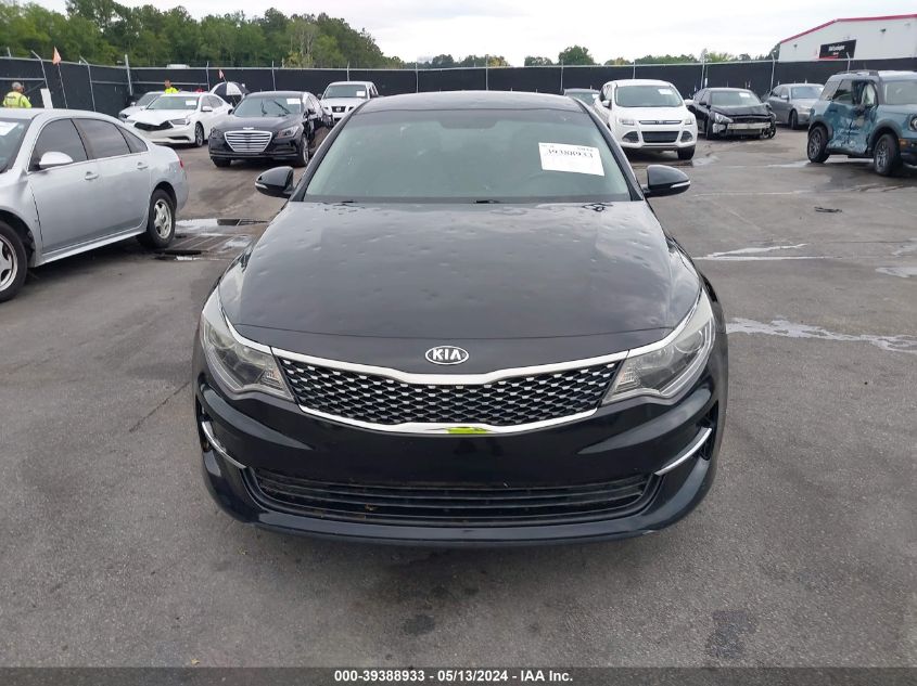 2018 Kia Optima Ex VIN: 5XXGU4L31JG221655 Lot: 39388933