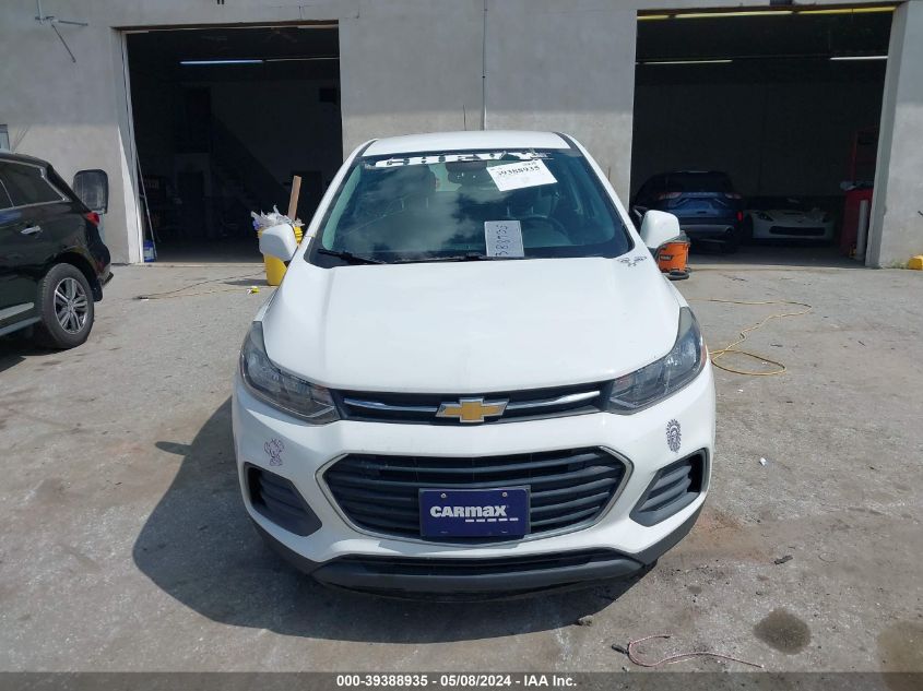 2018 Chevrolet Trax Ls VIN: KL7CJKSB3JB579816 Lot: 39388935