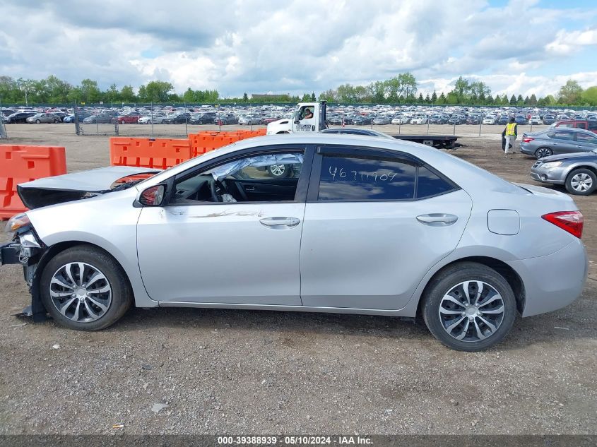 2017 Toyota Corolla Le VIN: 2T1BURHE4HC842066 Lot: 39388939