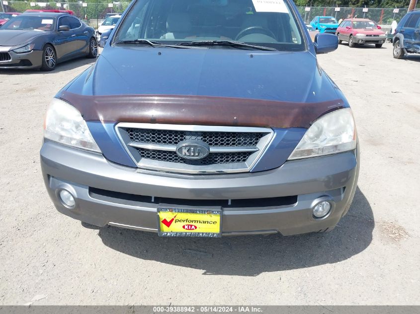 2005 Kia Sorento Ex/Lx VIN: KNDJC733555360711 Lot: 39388942