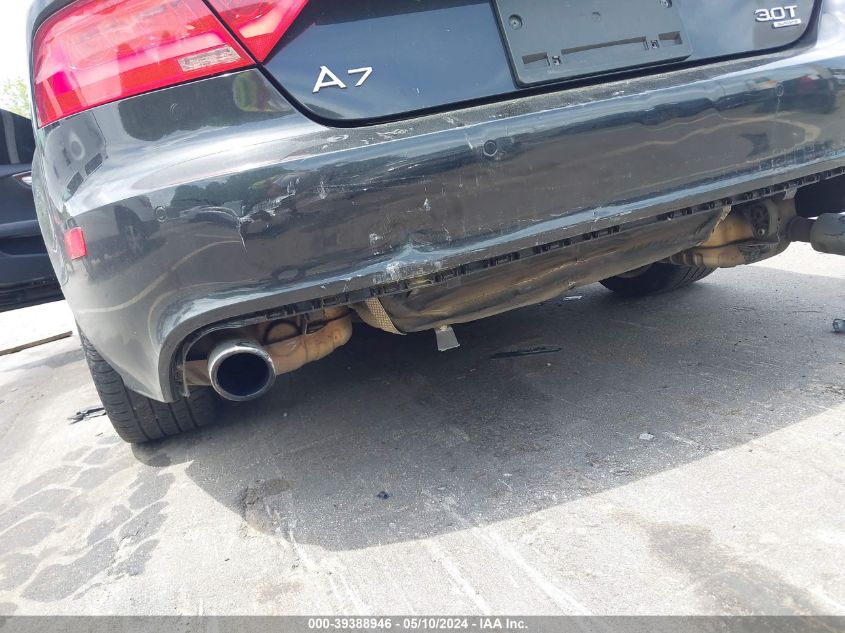 2013 AUDI A7 3.0T PREMIUM - WAUYGAFC5DN082674