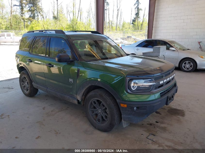 2023 Ford Bronco Sport Big Bend VIN: 3FMCR9B66PRD84624 Lot: 39388950