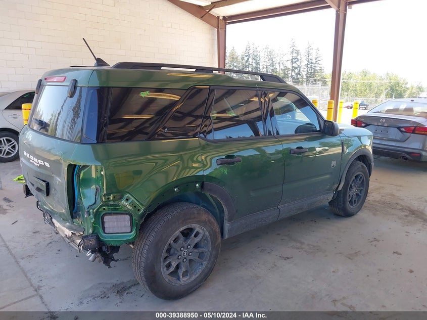 2023 Ford Bronco Sport Big Bend VIN: 3FMCR9B66PRD84624 Lot: 39388950