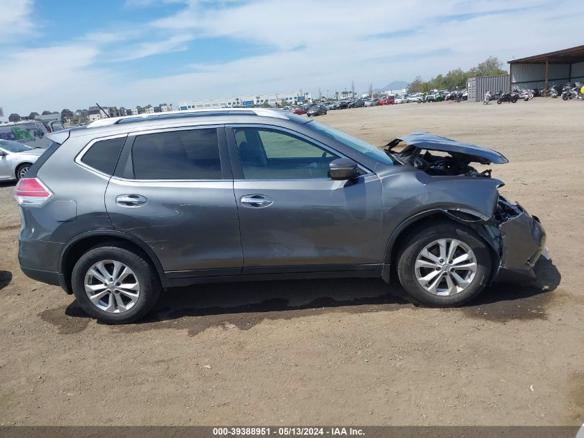 2014 Nissan Rogue Sv VIN: 5N1AT2MV2EC820465 Lot: 39388951