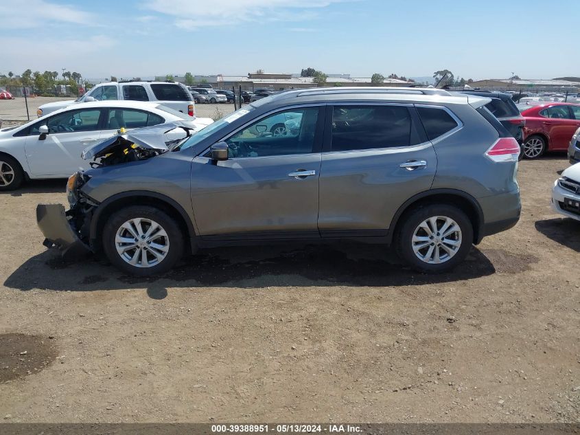 2014 Nissan Rogue Sv VIN: 5N1AT2MV2EC820465 Lot: 39388951