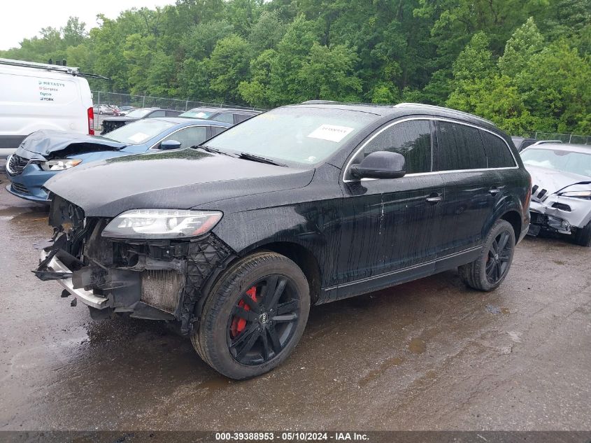 2014 Audi Q7 3.0T Premium VIN: WA1LGAFE7ED020032 Lot: 39388953