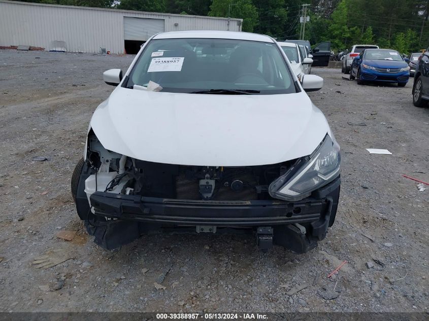 2019 NISSAN SENTRA SV - 3N1AB7AP6KY356614