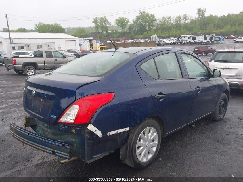 2014 Nissan Versa 1.6 S VIN: 3N1CN7AP9EL801557 Lot: 39388959